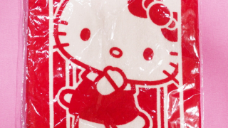 けんけつちゃん☆ハローキティ・マフラータオル