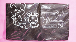 赤十字3キャラコラボ・不織布トートバッグ(表)